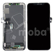 Дисплей для iPhone X (A1865/A1901) в сборе с тачскрином Черный - (Hard OLED, Full HD)