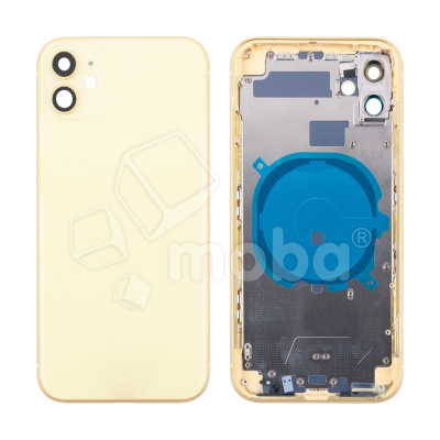 Корпус для iPhone 11 (A2221) (1 Sim) Желтый - Премиум