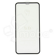 Защитное стекло "Стандарт" для iPhone Xs Max/11 Pro Max Черный (Полное покрытие)