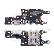 Шлейф для Huawei Honor Magic 5 (PGT-N09) плата на системный разъем/разъем SIM/микрофон