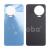 Задняя крышка для Infinix Note 12 2023/12 Pro (X676C/X676B) Голубой