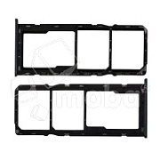 Держатель SIM для Samsung Galaxy A22s 5G (A226B) Черный