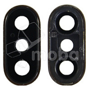 Стекло камеры для iPhone X Серебро